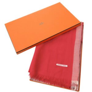HERMES Stall cashmere Red | AlmaBagz