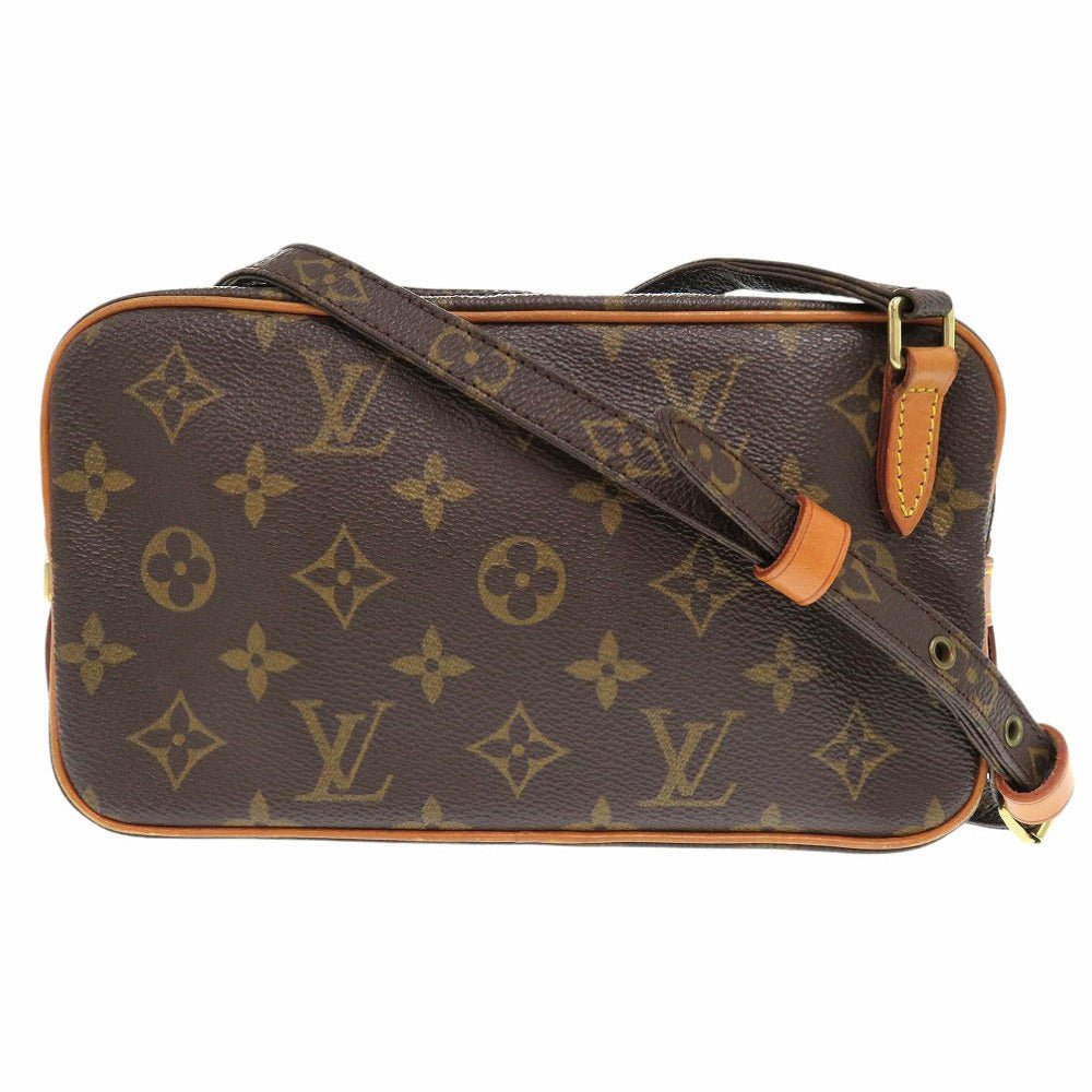 LOUIS VUITTON Shoulder Bag M51828 Monogram canvas Brown Monogram Marley Bandouliere | AlmaBagz - Image 8
