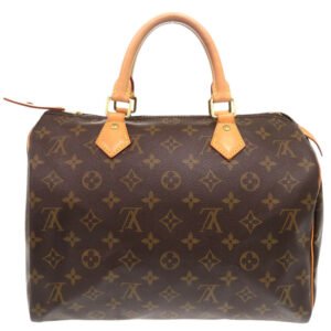 LOUIS VUITTON Handbag M41108 Monogram canvas Brown Monogram New Speedy 30 | AlmaBagz