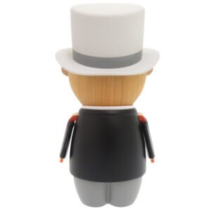 LOUIS VUITTON object GI0761 Wood black Gaston Bridegroom | AlmaBagz