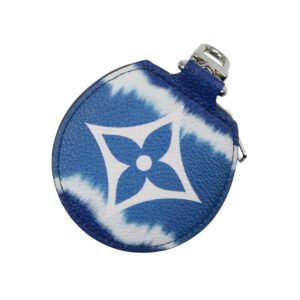 LOUIS VUITTON Pouch GI0491 Monogram canvas, leather blue LV Escal earphone case unisex(Unisex) Used | AlmaBagz