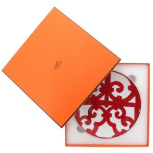 HERMES Tableware Pottery Red Guadalquivir | AlmaBagz