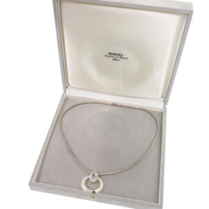 HERMES Necklace Silver925 Silver vintage Women Used | AlmaBagz