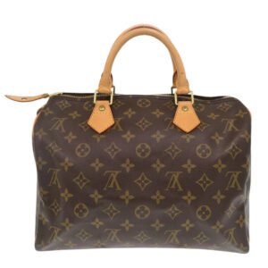 LOUIS VUITTON Handbag M41526 Monogram canvas Brown Monogram Speedy 30 | AlmaBagz