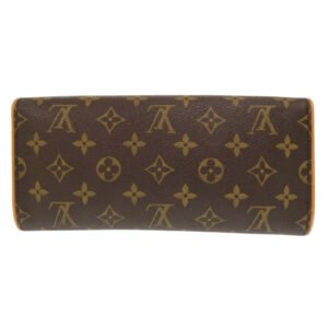 LOUIS VUITTON Shoulder Bag M51852 Monogram canvas Brown Monogram Pochette Twin GM | AlmaBagz