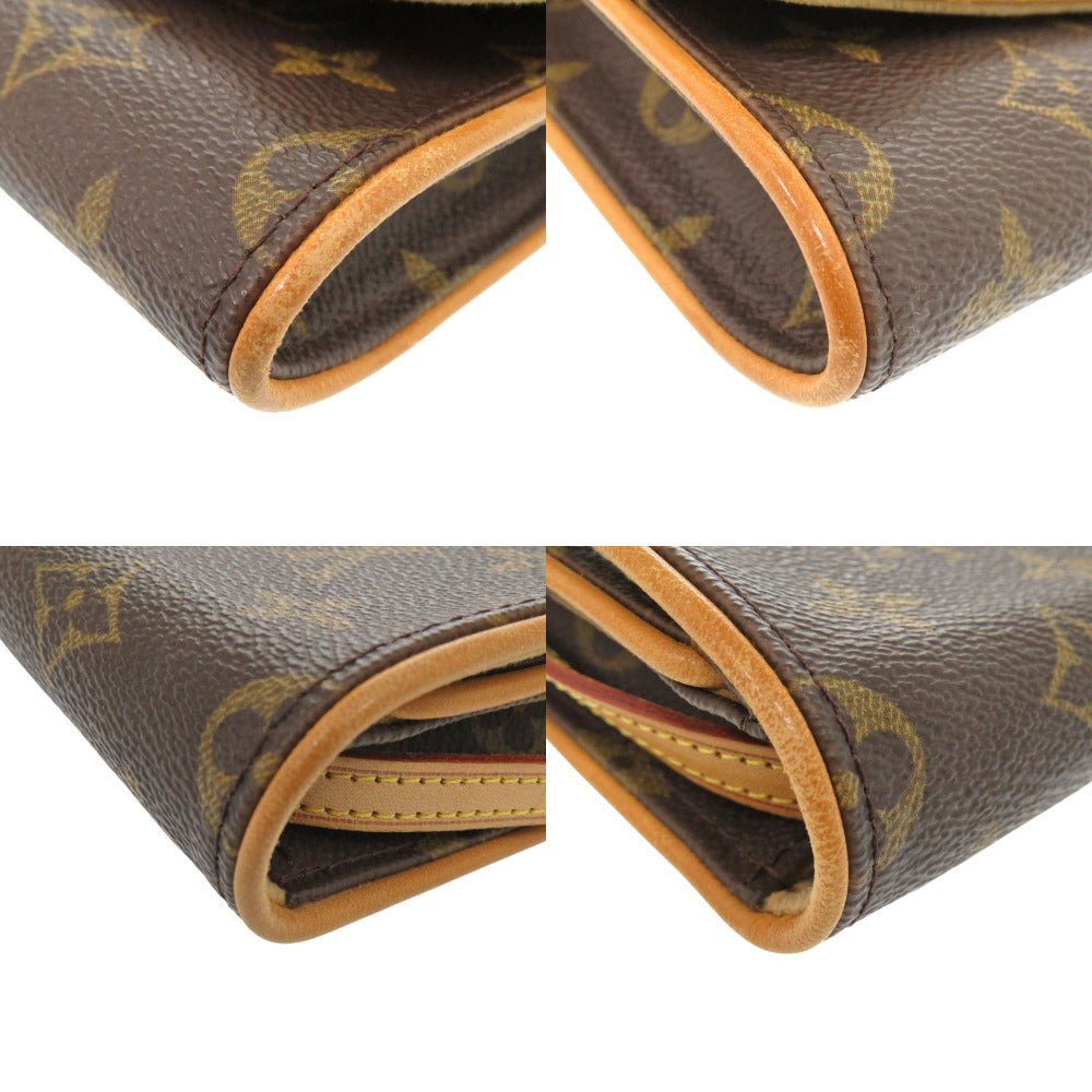 LOUIS VUITTON Shoulder Bag M51852 Monogram canvas Brown Monogram Pochette Twin GM | AlmaBagz - Image 6