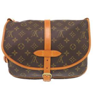 LOUIS VUITTON Shoulder Bag M42256 Monogram canvas Brown Monogram Saumur 30 Women Used | AlmaBagz