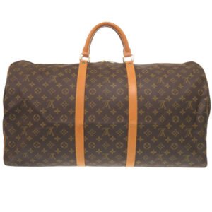 LOUIS VUITTON Boston Duffel bag M41422 Monogram canvas Brown Monogram Keepall 60 | AlmaBagz