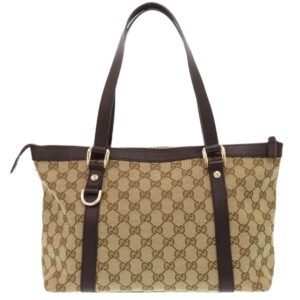 GUCCI Handbag 141470 GG canvas beige Abbey Line GG Canvas | AlmaBagz