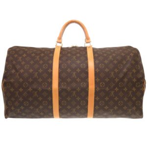 LOUIS VUITTON Boston Duffel bag M41422 Monogram canvas Brown Monogram Keepall 60 | AlmaBagz