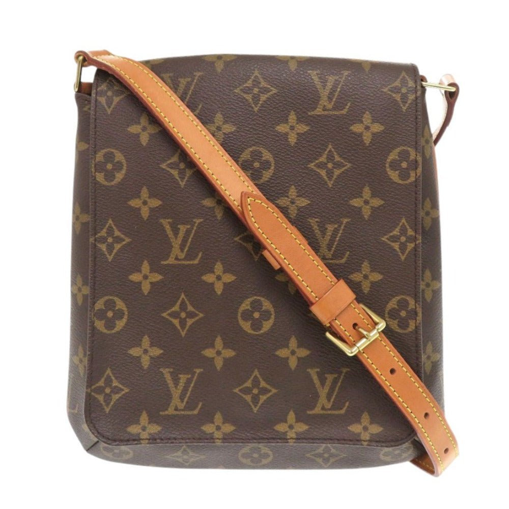 LOUIS VUITTON Shoulder Bag M51258 Monogram canvas Brown Monogram Musette Salsa short strap Women Used | AlmaBagz - Image 10