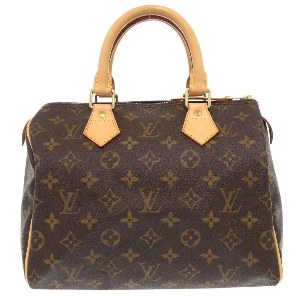 LOUIS VUITTON Handbag M41528 Monogram canvas Brown Monogram Speedy 25 | AlmaBagz