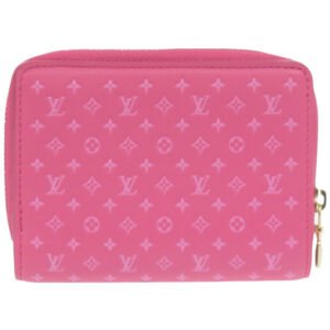 LOUIS VUITTON Bifold Wallet M82357 Calfskin pink Monogram Portefeuille Lou | AlmaBagz