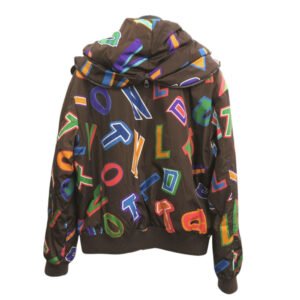LOUIS VUITTON Blouson RM212M Nylon Brown 21AWxNBA Letter Nylon Blouson 48 | AlmaBagz