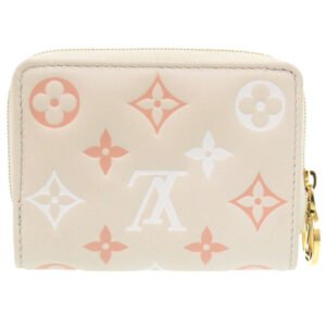 LOUIS VUITTON Bifold Wallet M82291 leather beige Monogram Portefeuille Lou | AlmaBagz