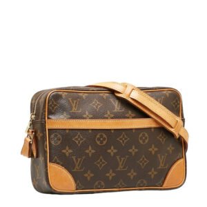 Louis Vuitton Monogram Trocadero 27 Slipper Shoulder Bag M51274 Brown PVC Leather  Louis Vuitton | AlmaBagz