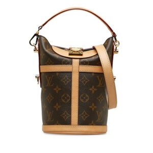 Louis Vuitton Monogram Handbag 2WAY M43587 Brown Leather  Louis Vuitton | AlmaBagz