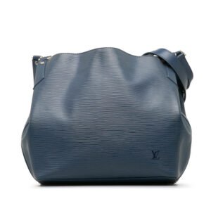 Louis Vuitton Epi Mandala MM Shoulder Bag M5889G Myrtille Blue | AlmaBagz