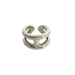 HERMES Ring Silver925 Silver Osmoz PM 53 | AlmaBagz