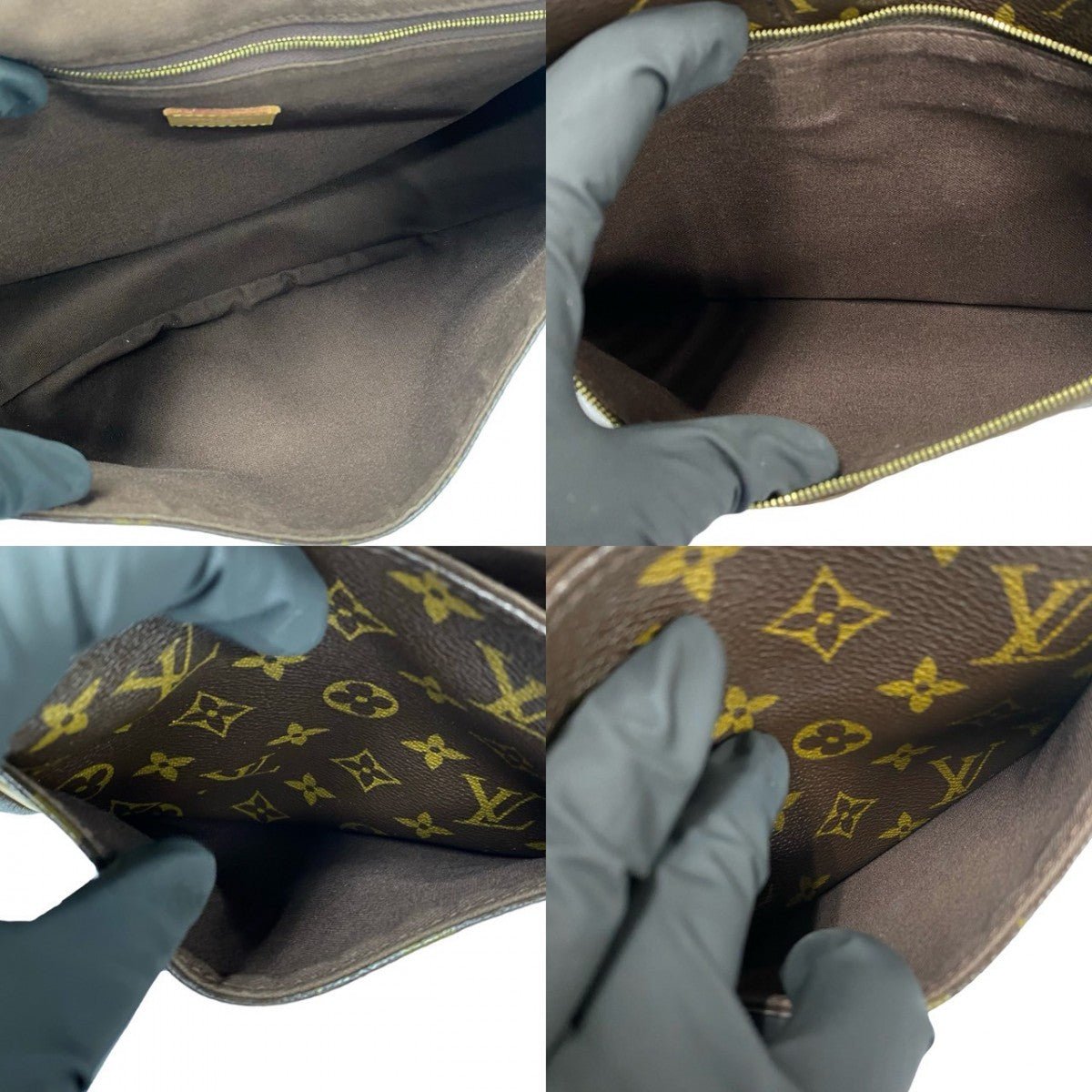 LOUIS VUITTON Shoulder Bag leather Brown Monogram Menilmontan MM | AlmaBagz - Image 9