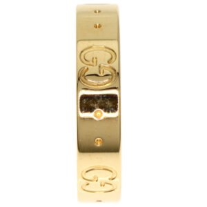 GUCCI Ring 18K Yellow Gold gold Icon # 9 Women Used | AlmaBagz