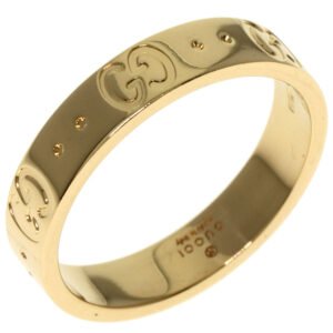 GUCCI Ring 18K Yellow Gold gold Icon # 13 Women Used | AlmaBagz