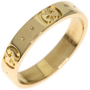 GUCCI Ring 18K Yellow Gold gold Icon # 10 Women Used | AlmaBagz