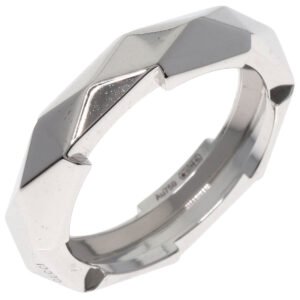 GUCCI Ring K18WG Silver Link to Love Studs #14 Women Used | AlmaBagz