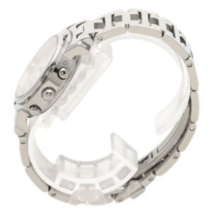 HERMES Watches Quartz CL1.310 Stainless Steel Silver Clipper Chronograph White shell dial | AlmaBagz