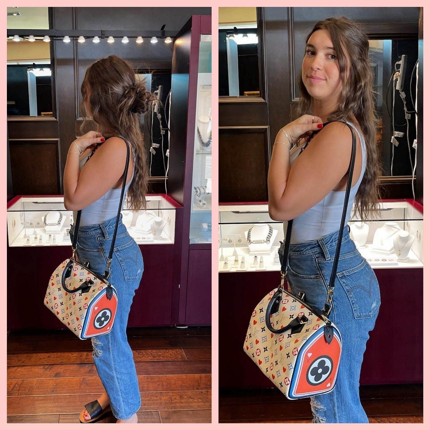Louis Vuitton 2020 Monogram Game On Speedy Bandouliere 25 | AlmaBagz