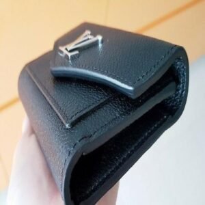 Louis Vuitton MyLockMe Compact Wallet Noir | AlmaBagz