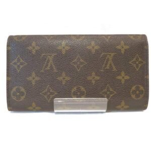 Louis Vuitton Brown Canvas Sarah wallet accessories | AlmaBagz
