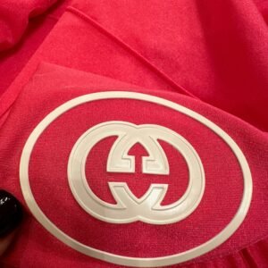 Gucci Pink GG Logo Stirrup Leggings | AlmaBagz