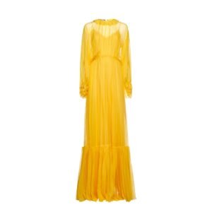 Gucci Silk Long Dress Women | AlmaBagz