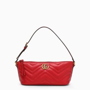 Gucci Gg Marmont Red Small Shoulder Bag Women | AlmaBagz