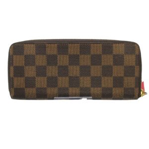 Louis Vuitton Brown Canvas Clemence wallet accessories | AlmaBagz