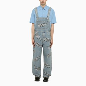 Gucci Light Blue Jumpsuit With Print Out!!! Men | AlmaBagz