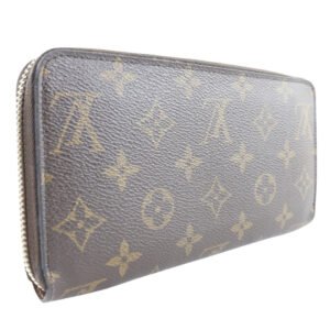 Louis Vuitton Brown Canvas Zippy wallet wallet accessories | AlmaBagz