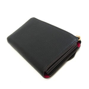 Louis Vuitton Black Leather Portefeuille com√®te wallet accessories | AlmaBagz