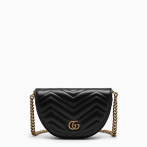 Gucci Gg Marmont Black Mini Bag Women | AlmaBagz