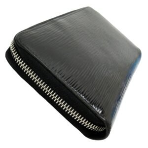 Louis Vuitton Black Leather Zippy wallet wallet accessories | AlmaBagz