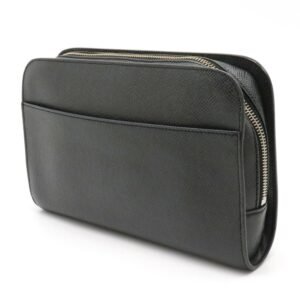 Louis Vuitton Black Leather Zippy XL wallet accessories | AlmaBagz