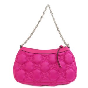 GUCCI Handbag 735049 Nylon pink GG Matelasse 2WAY | AlmaBagz
