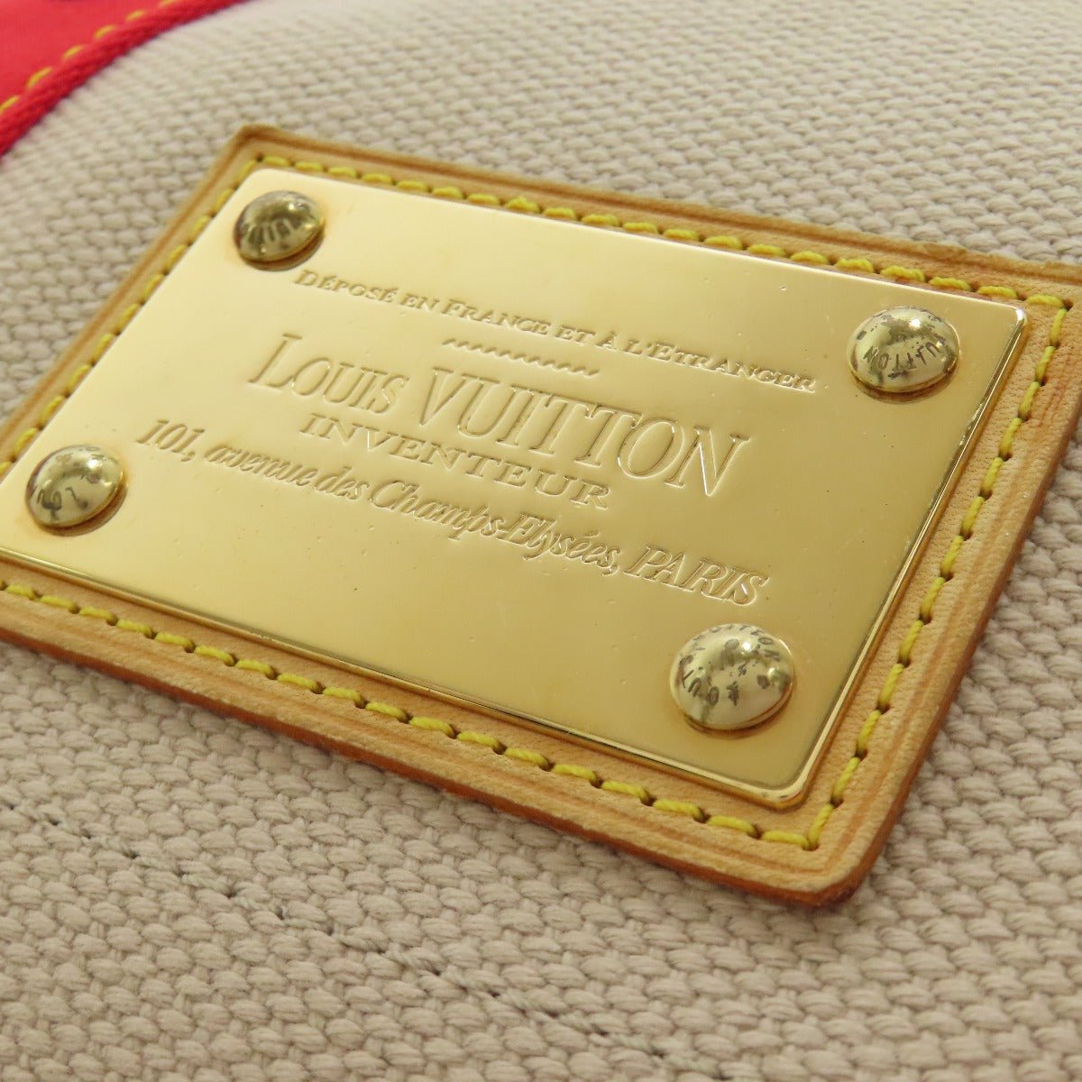 LOUIS VUITTON Shoulder Bag M40041 canvas beige Antigua Buzas PM | AlmaBagz - Image 9