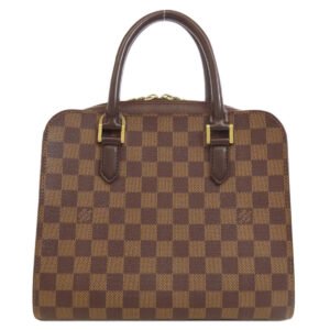 LOUIS VUITTON Handbag N51155 Damier canvas Brown Triana Women Used | AlmaBagz