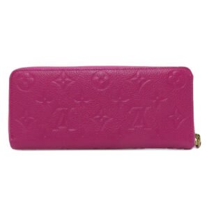 LOUIS VUITTON Long Wallet Purse M61701 Ann Platt purple Portefeuille Clemence | AlmaBagz