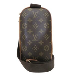 Louis Vuitton Brown Canvas Gange wallet accessories | AlmaBagz