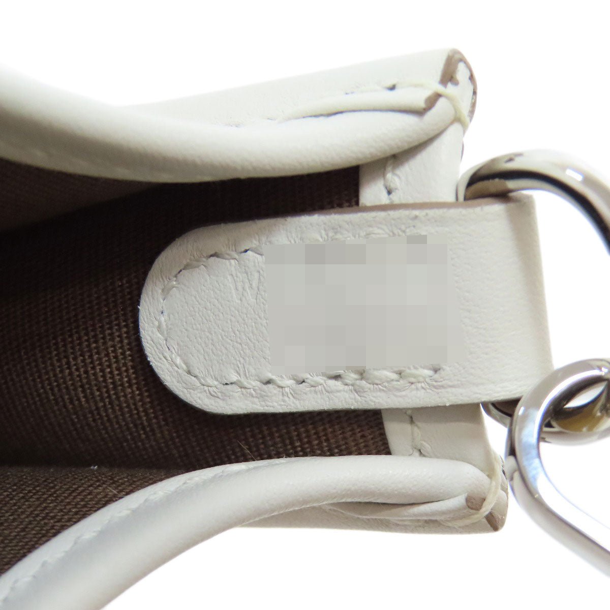 HERMES Handbag Towar Officche Brown Neo Evelyn 16 TPM SilverMetal | AlmaBagz - Image 6