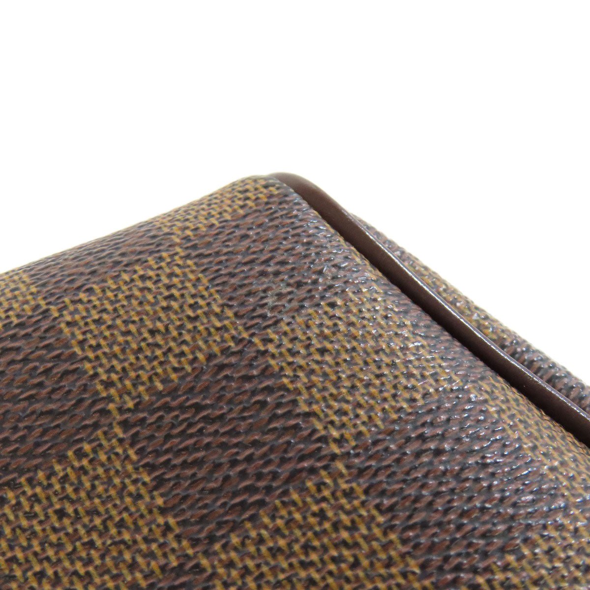 LOUIS VUITTON Shoulder Bag N51296 Damier canvas Brown Pochette Ipanema PM | AlmaBagz - Image 14
