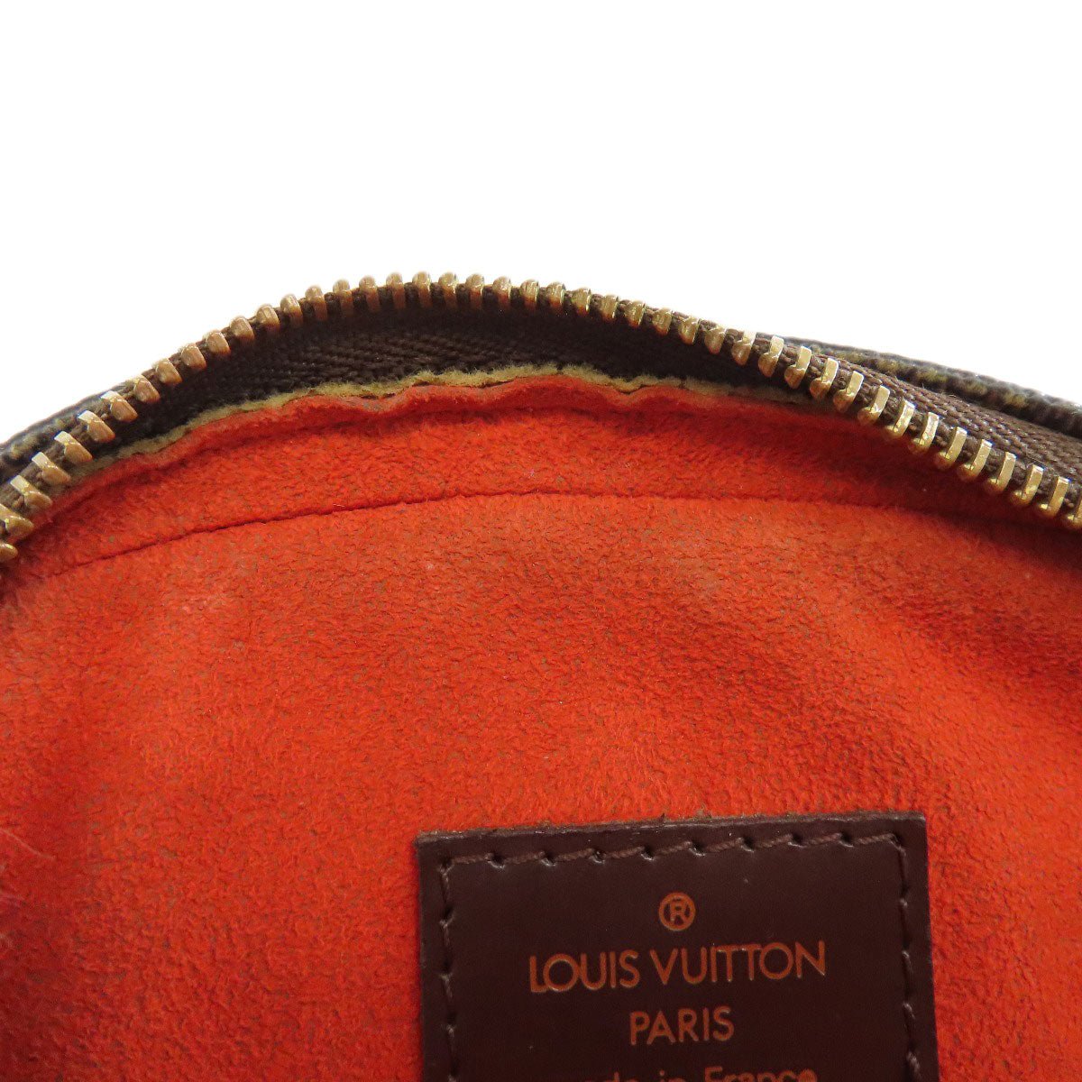 LOUIS VUITTON Shoulder Bag N51296 Damier canvas Brown Pochette Ipanema PM | AlmaBagz - Image 7